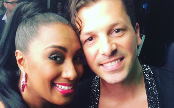 Dancing Stars Finale 2017, Ana Milva Gomes und Thomas Kraml Paar Selfie